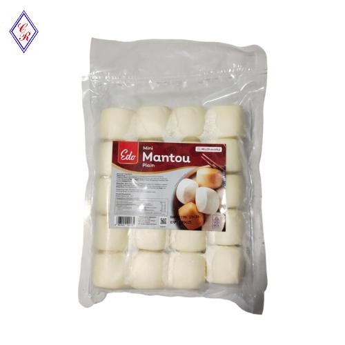 

BARANG TERLARIS Mini Mantau Plain Edo Isi 20pcs 360gr Mini Mantou Frozen