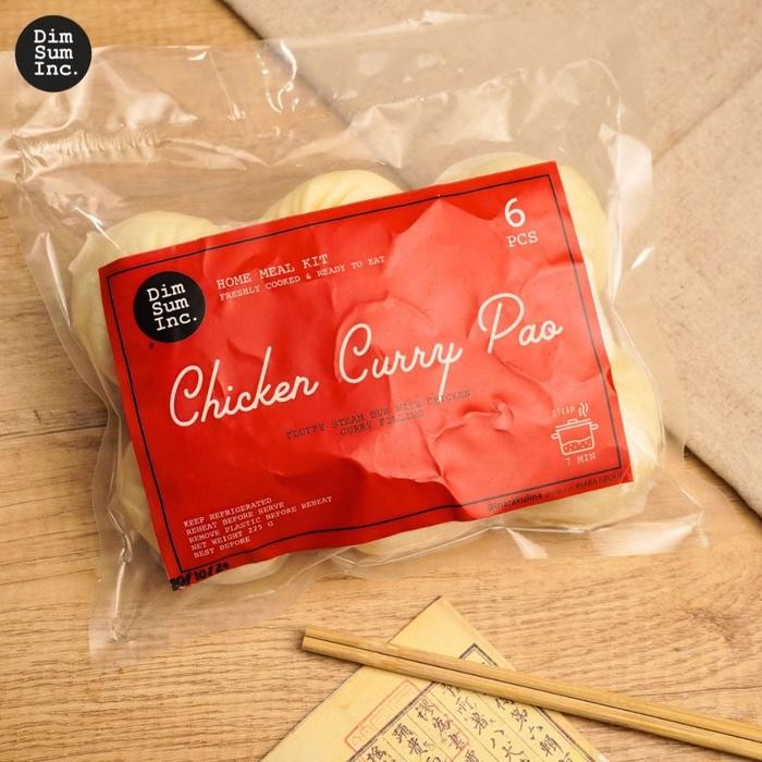 

BARANG TERLARIS DIMSUM INC Bakpao Ayam Kari / Bakpau Ayam Kari / Chicken Curry Pao Premium