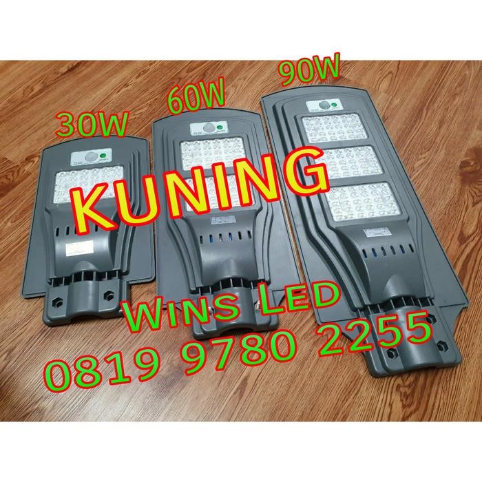 JALAN SOLAR TENAGA SURYA 90W KUNING PJU SOLAR CELL 90WATT 90 WATT