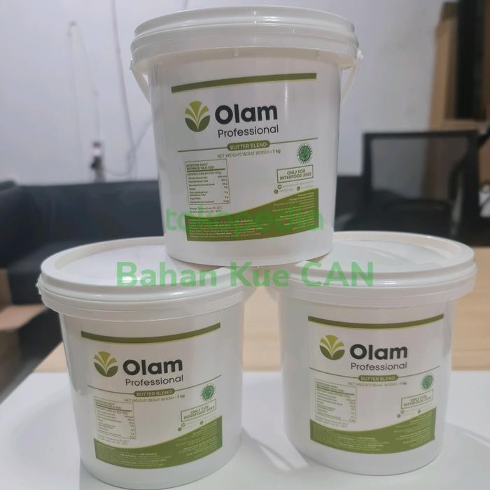 

terbaru !!! 1 kg olam butter blend ready