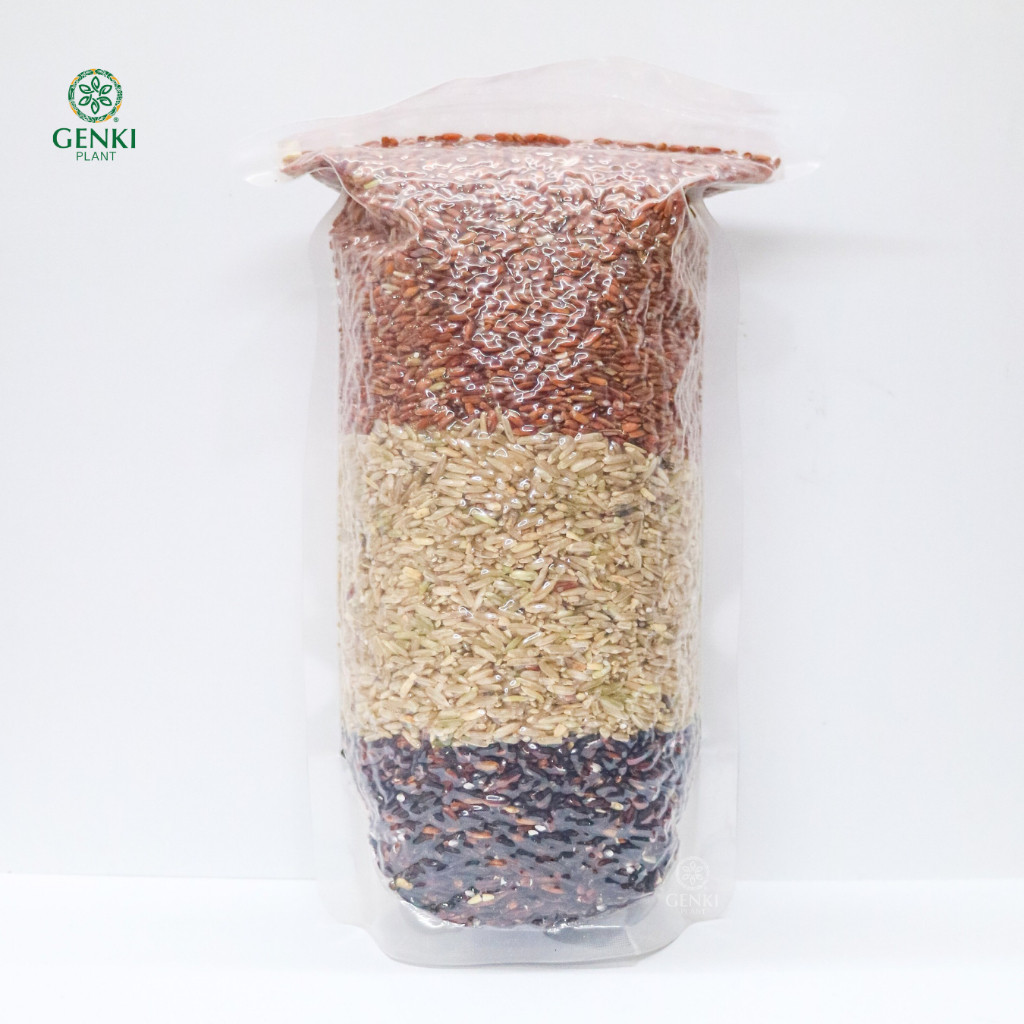 

Sundakala Beras Mix Merah Coklat Hitam Organik / Mix Rice - 1 kg