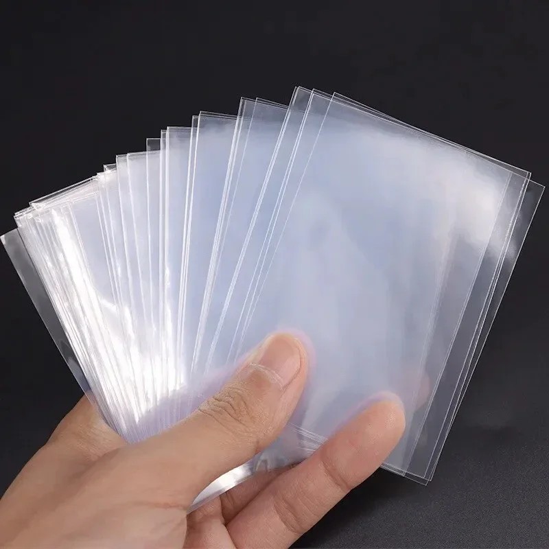 

50/100Pcs Pokmon 65*90Mm Transparent Collection Card Film Card Game Protector Sleeves Card Id