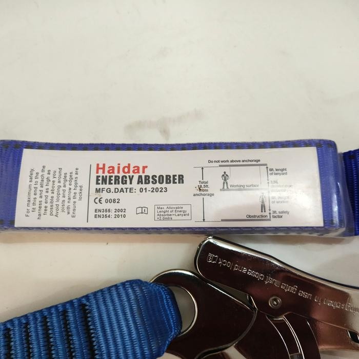 

Promo Lanyard Webbing Double Hook + Absorber Haidar Terlaris