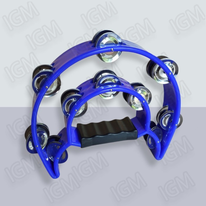 Alat Musik Tambn Tambourine Double Ring Kecrekan Tambourine - Random Double Ring Gereja Tambourine