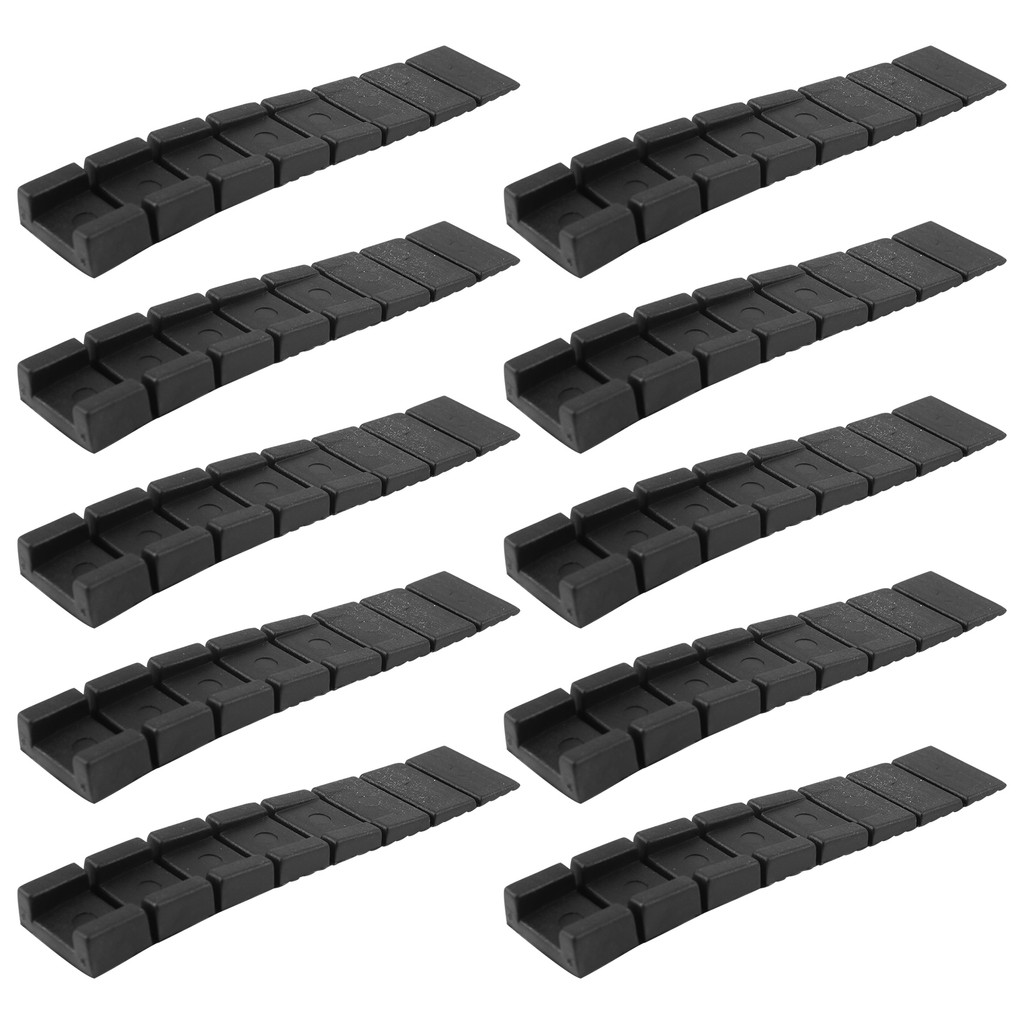 20 Pcs Gasket Sofa Leveling Shims Carpet Furniture Table Construction Abs Home Improvement DIY Level