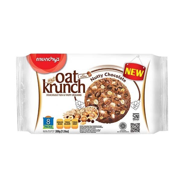 

OAT KRUNCH NUTTY CHOCOLATE 208G