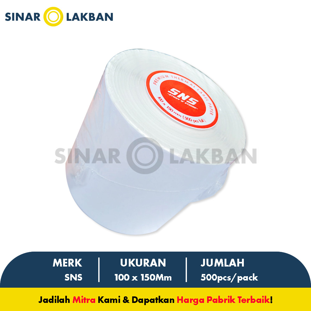 

Label / Kertas / Sticker KERTAS 100 x 150 mm isi Full