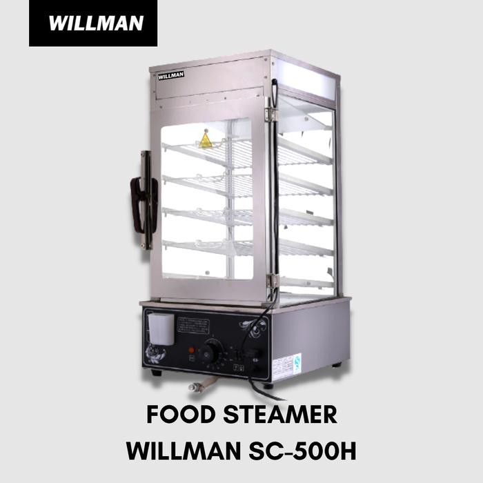 Food Steamer Mesin Kukus Penghangat Dimsum Bakpao Listrik SC-500H