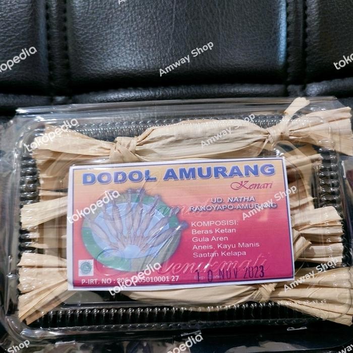 

Dodol Kenari Amurang - Oleh-oleh / Jajanan / Cemilan Khas Manado