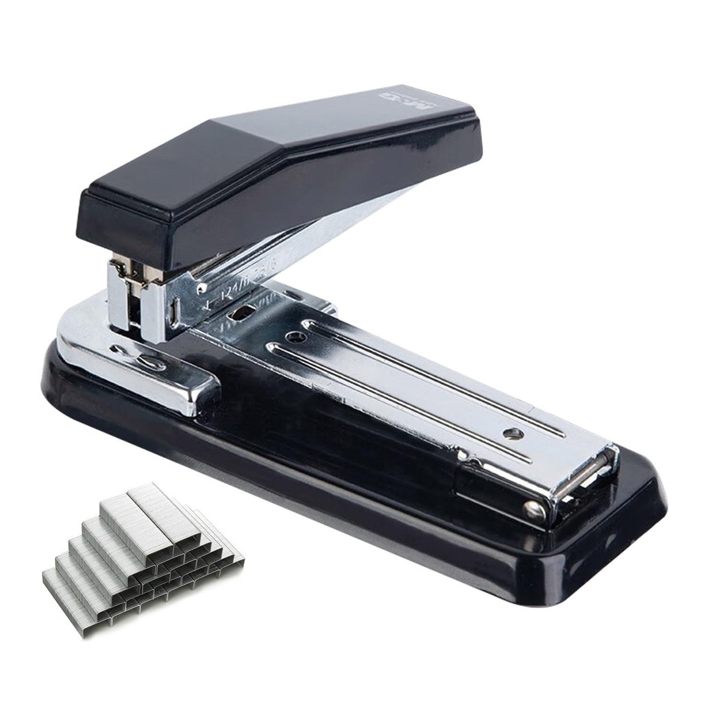 

M&G Desktop Stapler Portable Stapler With 25 Sheet Capacity, 360 Rotation Design, Two Binding Modes