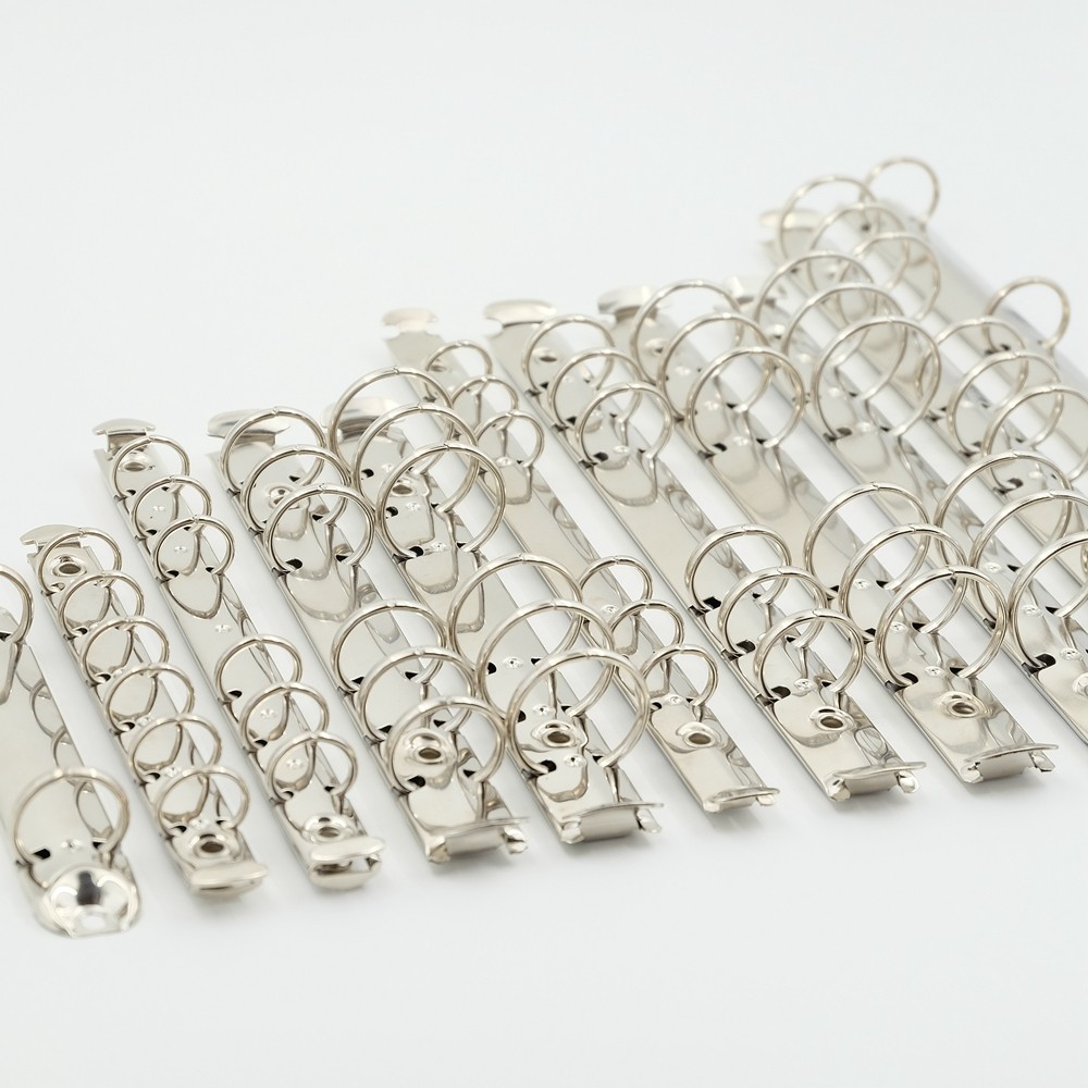 

A4 B5 A5 A6 A7 B7 Loose-Leaf Spiral Notebook Metal Clip Ring Binder 1.5/2/3Cm Diameter Diy Fill