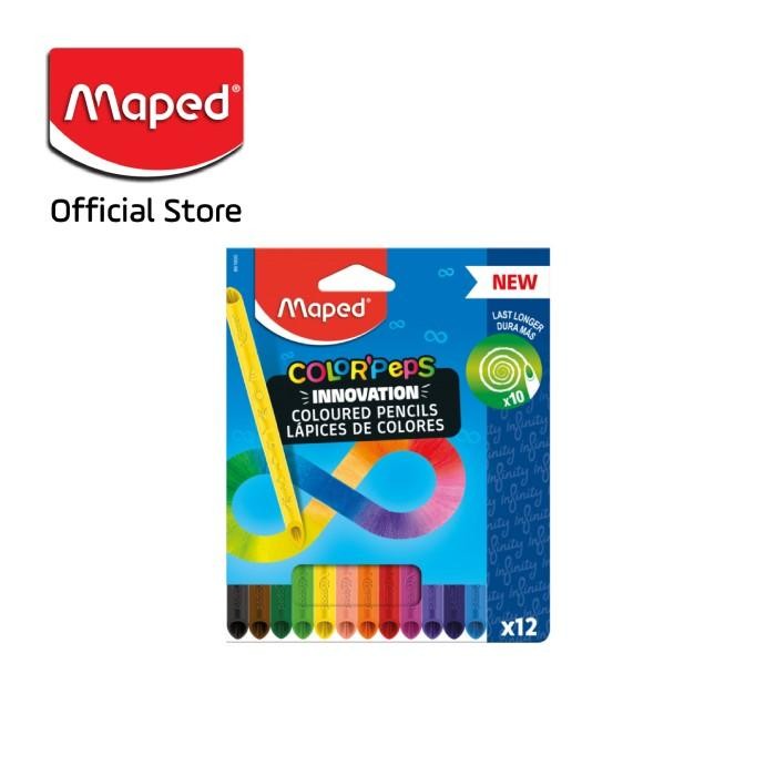 

Maped Infinity Pensil Warna Pertama Tanpa Kayu #Gratisongkir
