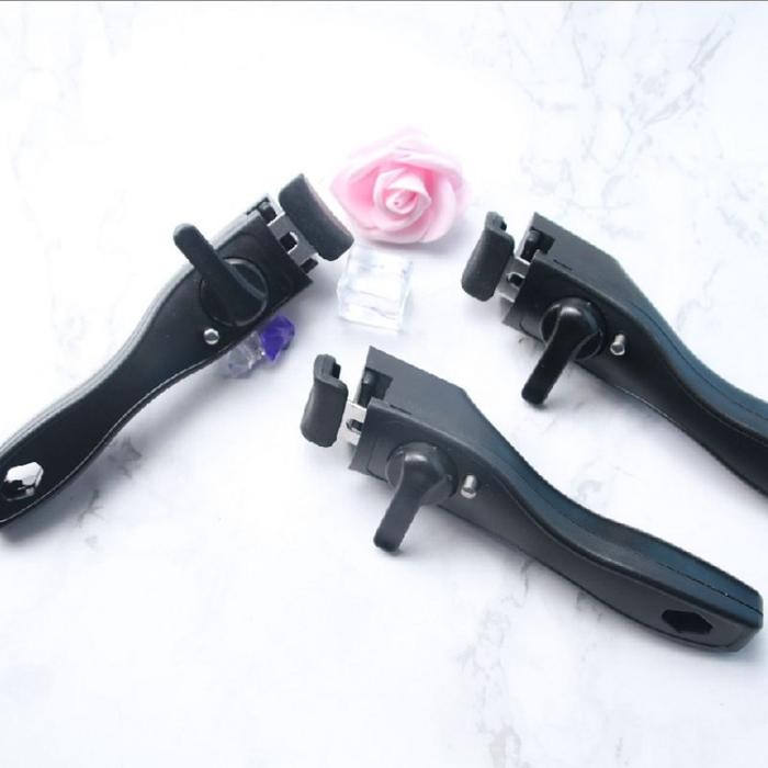 terbaru  19.5cm pegangan wajan anti panas dapat dilepas gagang panci anti panas gagang wajan