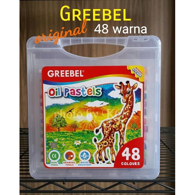 

Atk0050Gb (Isi 48 Transparant) Greebel Oil Pastel Pp Crayon Grebeel #Gratisongkir