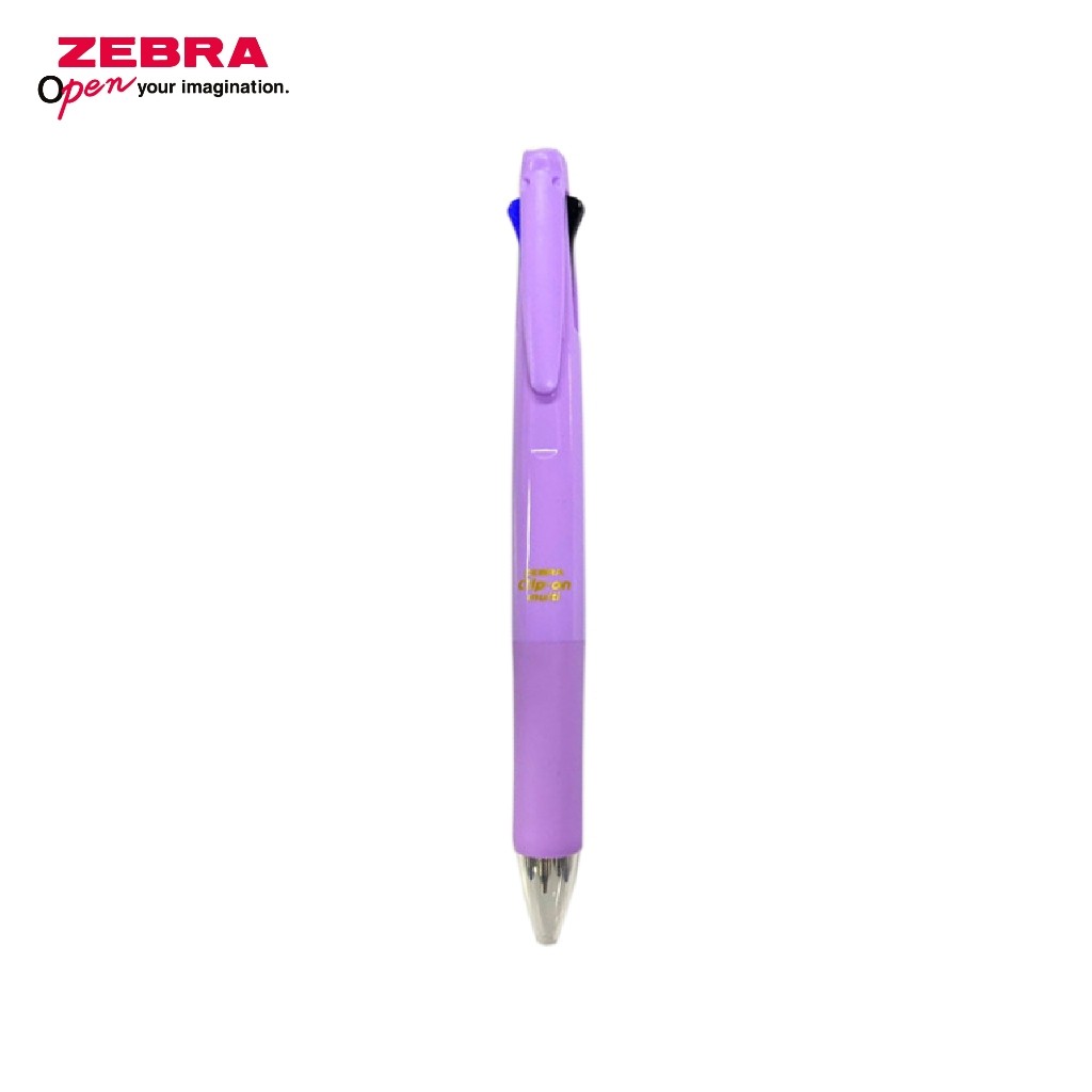 

ZE Clip-on Multi Pulpen Multifungsi 4 Warna 0.7mm 5in1 Pensil Mekanik Multicolor Pen