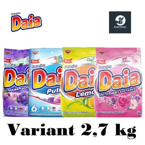 DAIA Deterjen Bubuk 2.7 KG Wangi