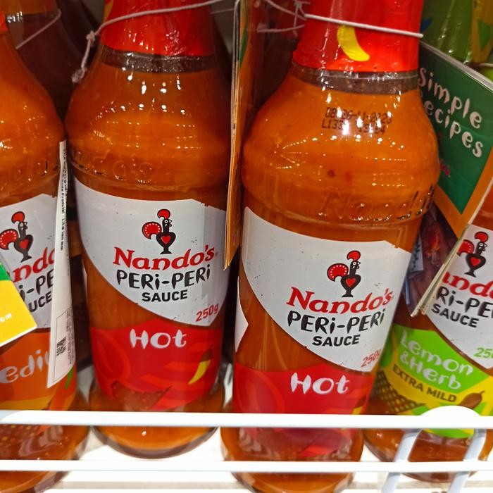 

Kualitas No1 Nandos Peri Peri Sauce Hot 250Gr