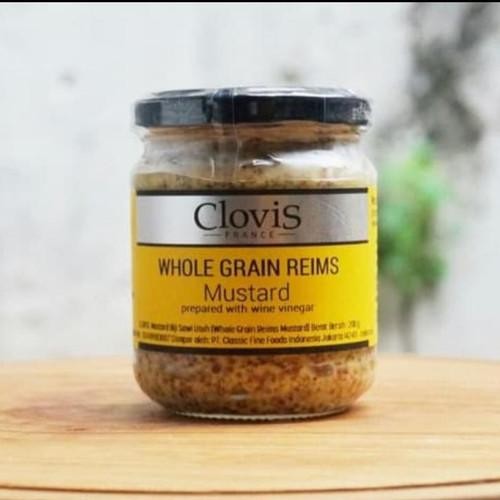

Kualitas No1 Clovis Mustard Whole Grain 200Gr