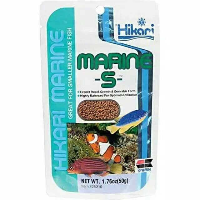 Pelet ikan laut kecil Nemo d dll hikari marine s 50 gr