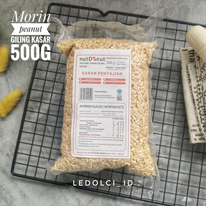 

PastikanTerjaminMutunya- MORIN KACANG SANGRAI CINCANG KASAR DICED PEANUT UTK NOUGAT 500 GRAM