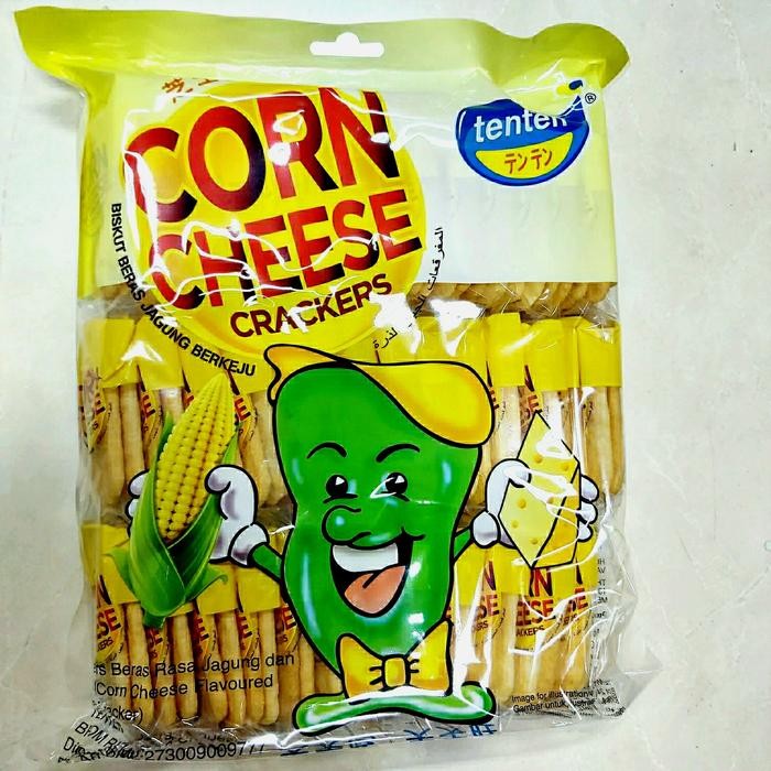 

PastikanTerjaminMutunya- Tenten Rice Crackers Corn Cheese 230gr isi 40x2