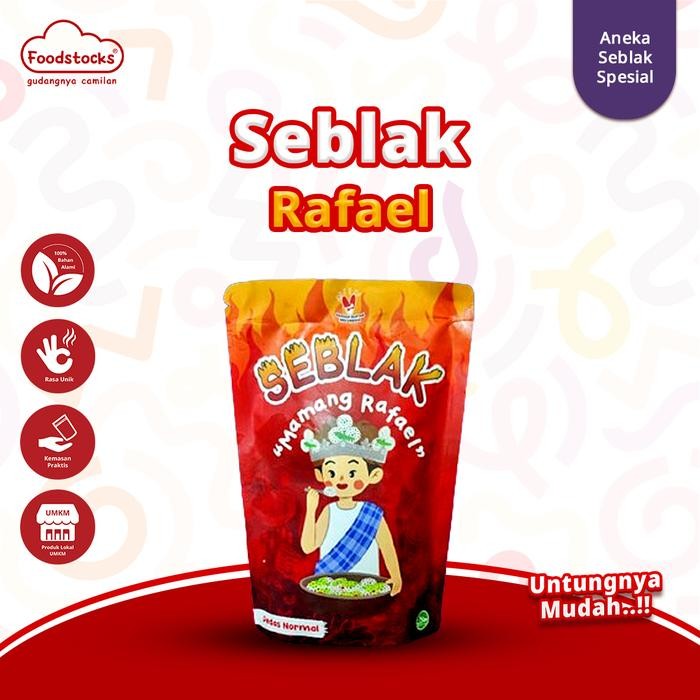 

PastikanTerjaminMutunya- Seblak Rafael/Seblak Coet Instan Halal