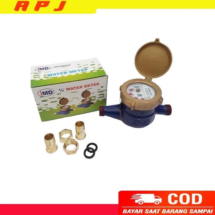 Ready Meteran Air Body BESI SNI / Water Meter / Water Flow Meter / IMD