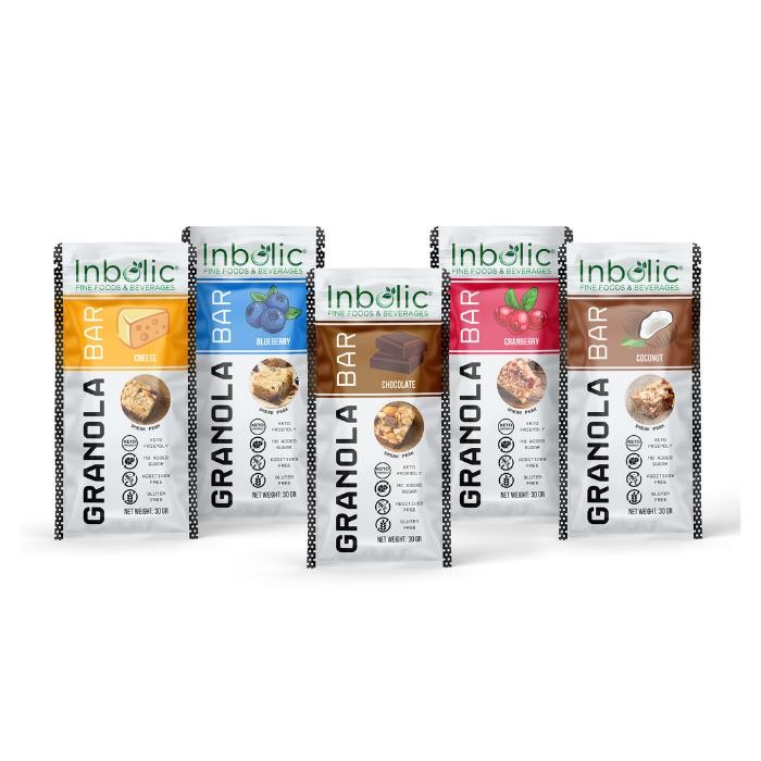 

PastikanTerjaminMutunya- Inbolic Low Carb Granola Bar Granola Rendah Karbohidrat Snack Keto