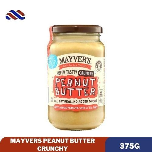 

PastikanTerjaminMutunya- Mayver's (Mayvers) Peanut Butter Crunchy 375g(Gram)