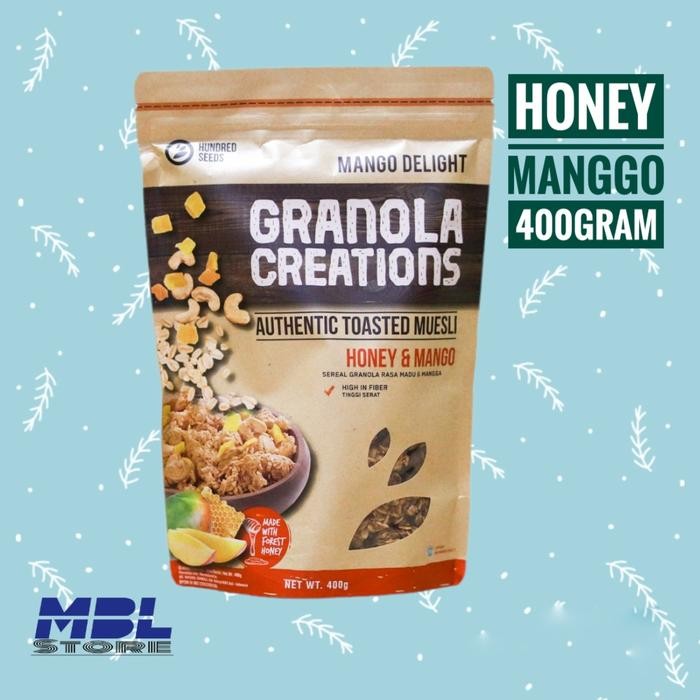 

PastikanTerjaminMutunya- Granola Creations honey Manggo Delight 400g