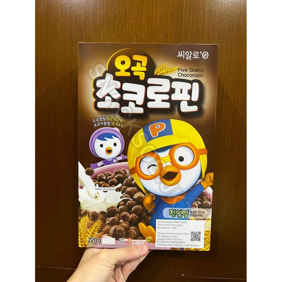 

PastikanTerjaminMutunya- PORORO FIVE GRAINS CHOCOROPIN CEREAL - SEREAL COKLAT KOREA