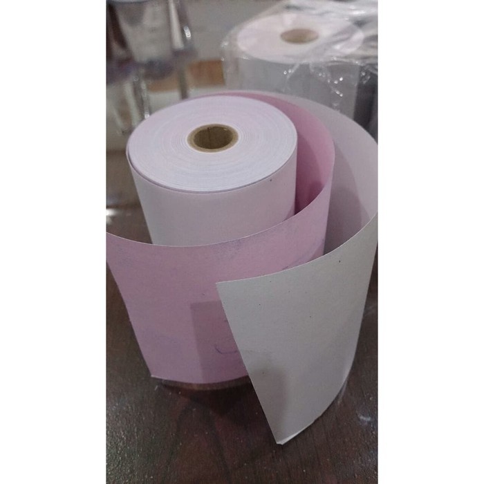 

Kertas struk kasir / Kertas Roll Register / Kertas roll 75 x 60 2 ply