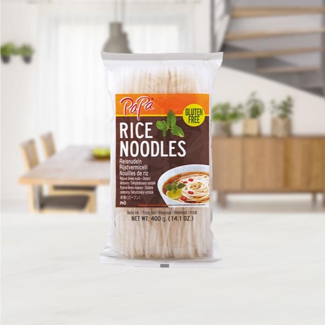 

PastikanTerjaminMutunya- Papa Rice Noodles 400g bihun beras polos kwetiau polos