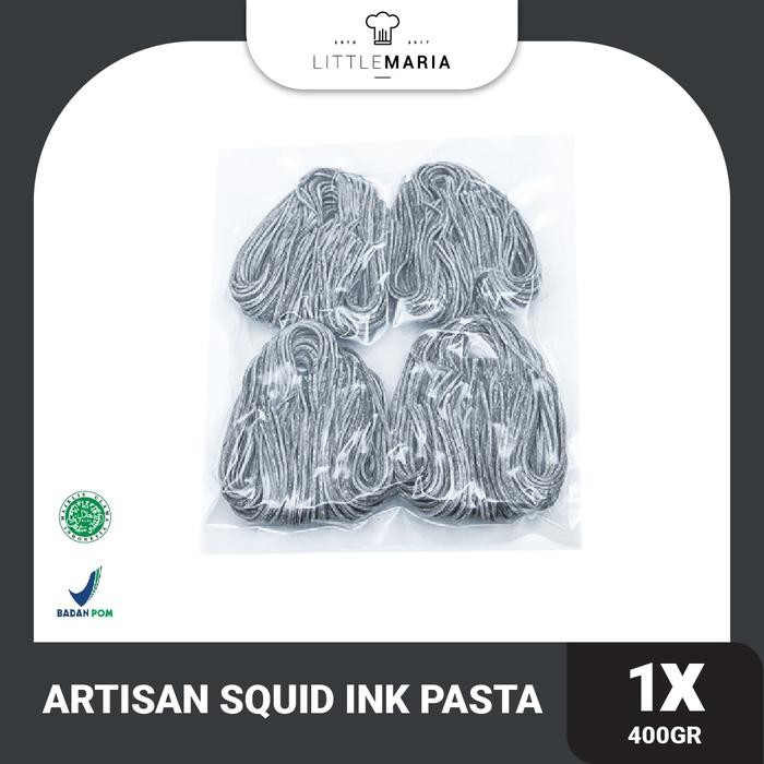 

PastikanTerjaminMutunya- Handmade Artisan Pasta - Squid Ink Pasta 400g