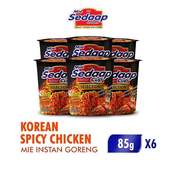 

SemuAReadyYaB0Zq- Sedaap Cup Mie Instan Korean Spicy Chicken 85 gr x 6 pcs