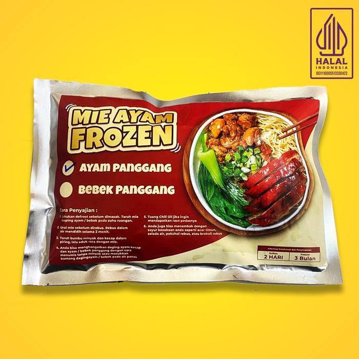 

SemuAReadyYaB0Zq- Mie Ayam Frozen (Topping Ayam Panggang)