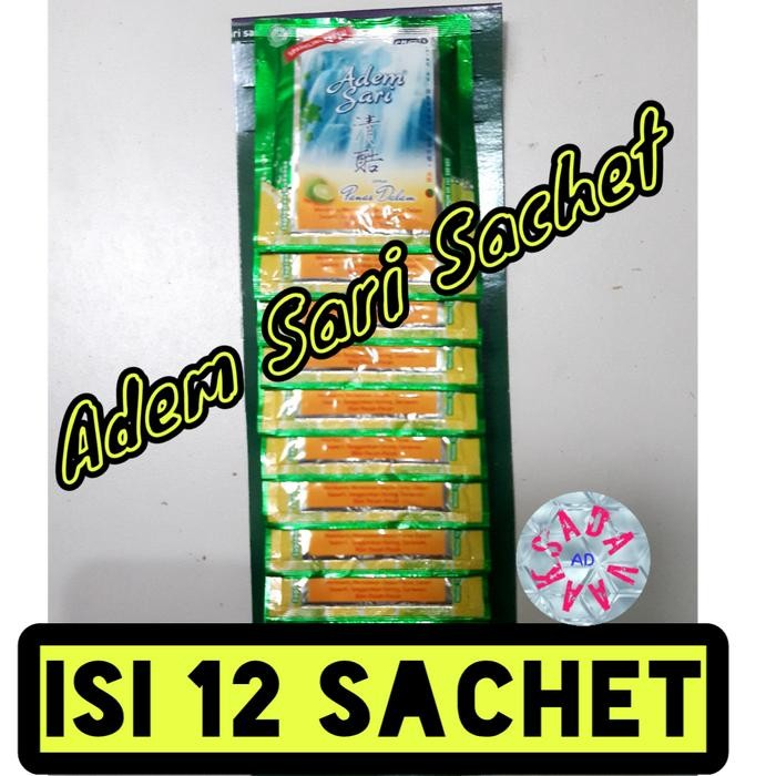 

BnyKpilihAnSkrG- Adem Sari isi 12 Sachet