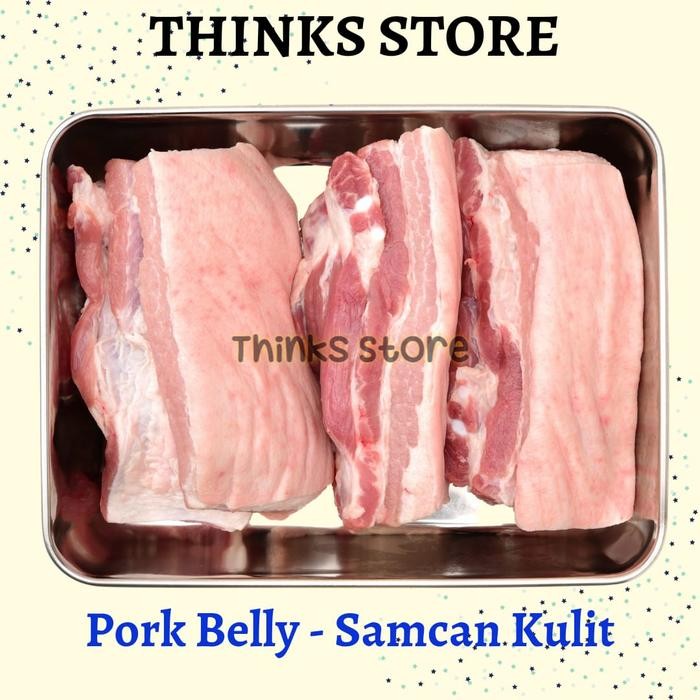 

BnyKBonusBelidiMari- SAMCAN KULIT BABI - SAMCAN BABI BALI - PORK BELLY SKIN ON - BABI BALI