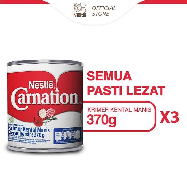 

BnyKpilihAnSkrG- Nestle Carnation Krimer Kental Manis 365g x 3pcs