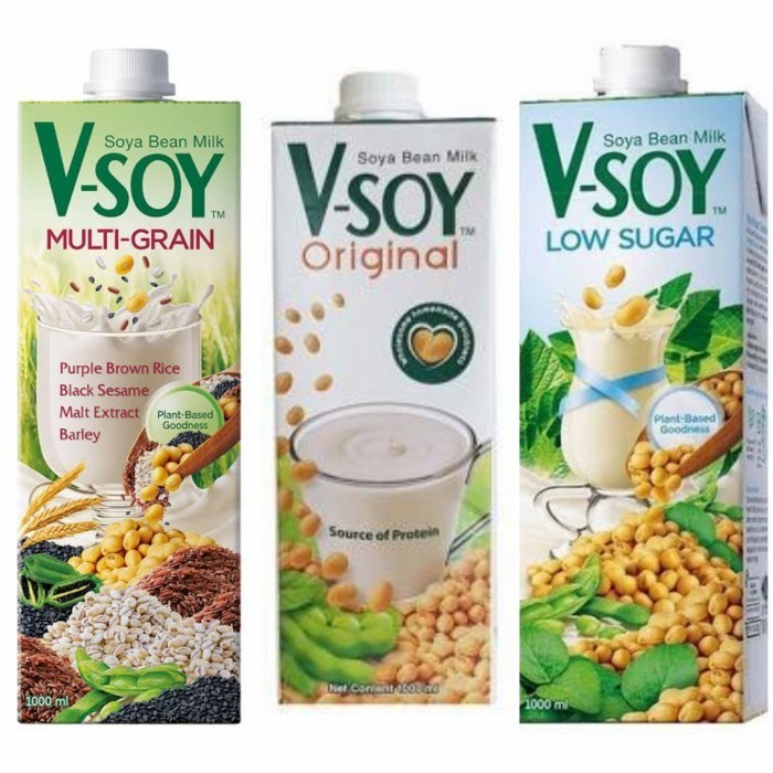 

BnyKpilihAnSkrG- Vsoy 1L khusus grab gojek/multi grain/original/low fat