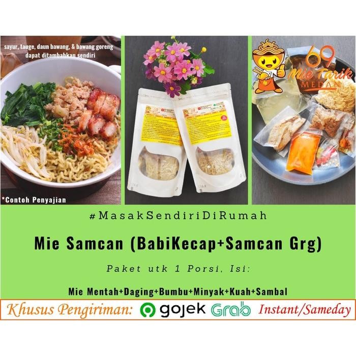 

BnyKBonusBelidiMari- Pouch Mie Frozen Isi BABI KECAP + SAMCAN GRG dari 69 Mie Tarik Medan