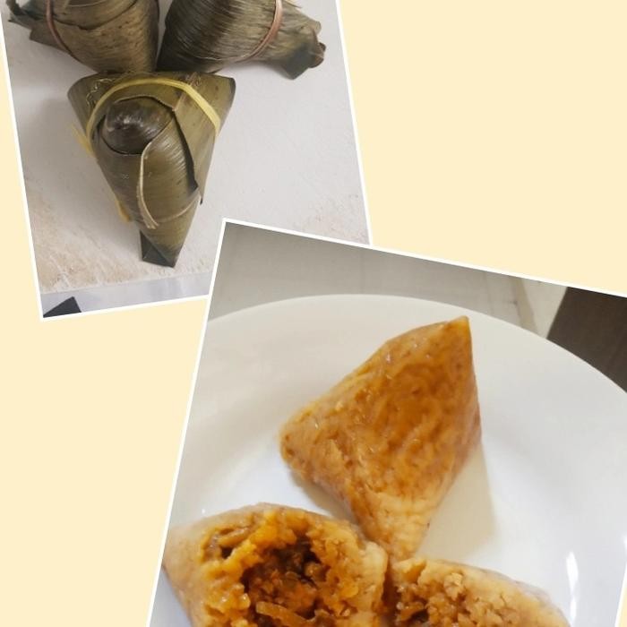 

BnyKBonusBelidiMari- Bacang / Bakcang Nasi Isi Daging Ayam / Babi Dapoer Po-Po