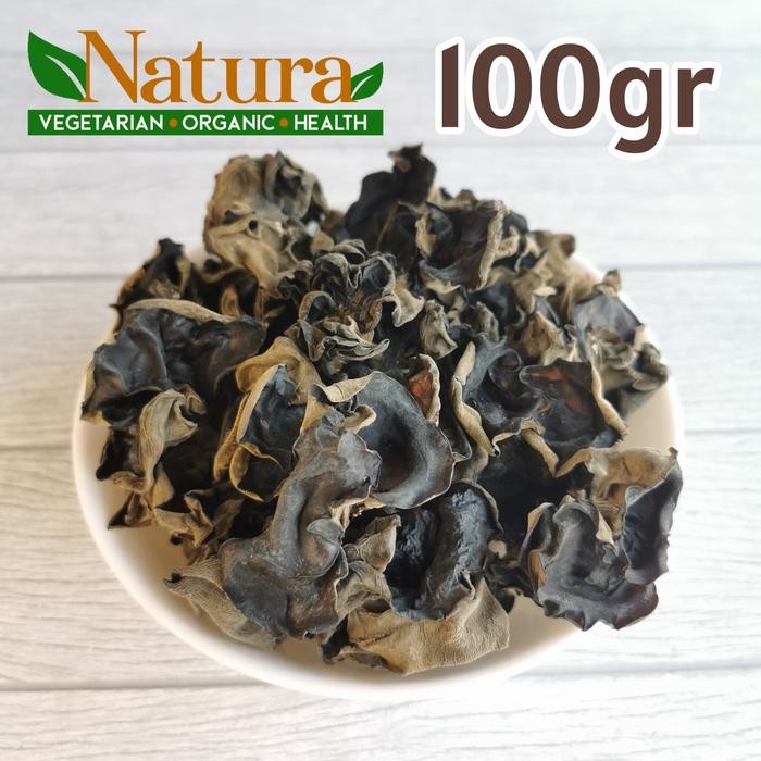 

BnyKBonusBelidiMari- Jamur Kuping Hitam Bokni Kering Dried Black Fungus 100gr