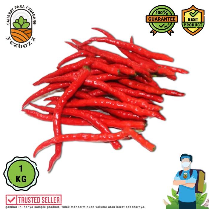 

BnyKBonusBelidiMari- Cabe Merah Keriting Petik per 1000 gram (1 Kg)