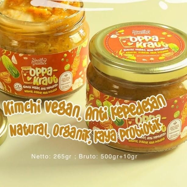 

BnyKBonusBelidiMari- Kimchi vegan halal oppa kraut 265 gr by HP (tidak pedas)