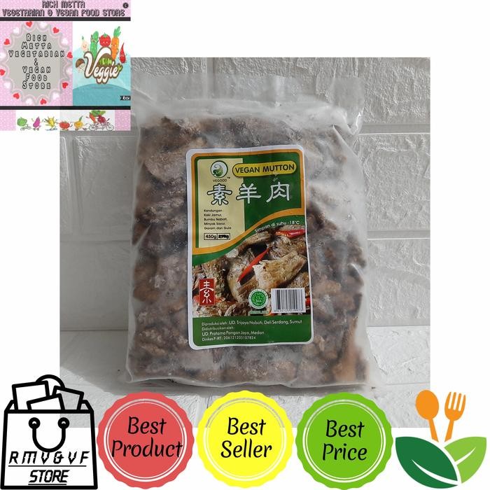 

BnyKBonusBelidiMari- Vegood Vegan Mutton Kaki Jamur / Ampela Vegetarian 420gr Frozen Food