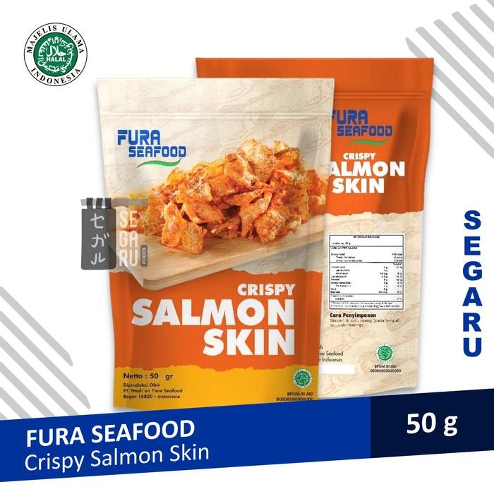 

BnyKBonusBelidiMari- Fura Seafood Crispy Salmon Skin Snack Keripik Kulit Ikan Salmon