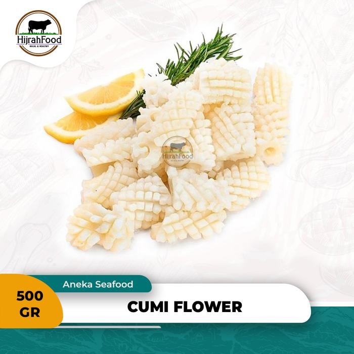 

BnyKBonusBelidiMari- Hijrahfood Cumi Flower Kembang / Nanas Kupas Bersih Flower-cut Squid