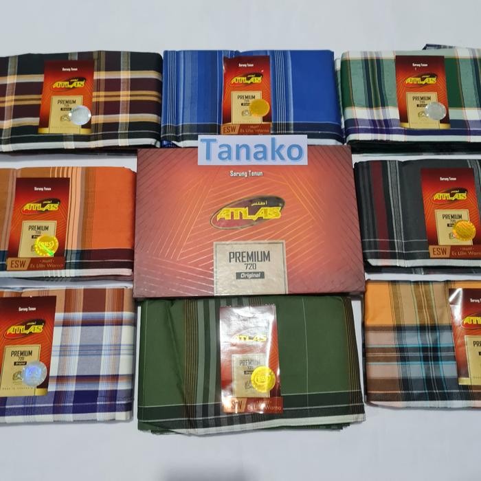 Modest- Kain Sarung Pria Atlas Premium Kotak