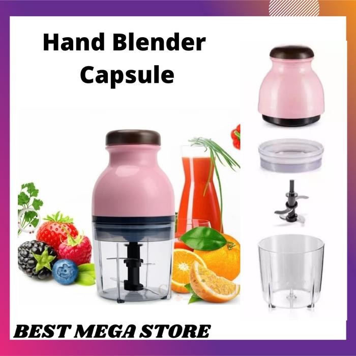 (Expert) CAPSULE CUTTER BLENDER BENTUK KAPSUL SERBAGUNA FOOD CHOPPER/FOODCUTTER